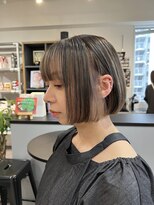 ファーム 大崎店(FAAM)&nbsp;ローライトサンド×２トーンボブ