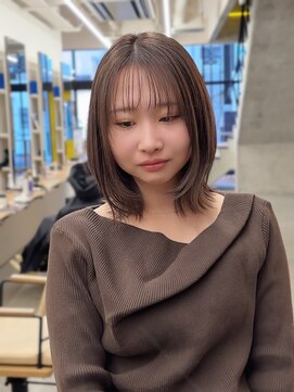 ミリ(mm) ナチュラル可愛い10代20代30代簡単ミディアムレイヤー