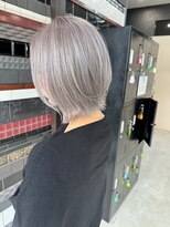 Lyuca 縮毛矯正×ブリーチ×髪質改善【1月5日NEW OPEN（予定）】 ホワイティショート/ブリーチ/髪質改善/可愛い