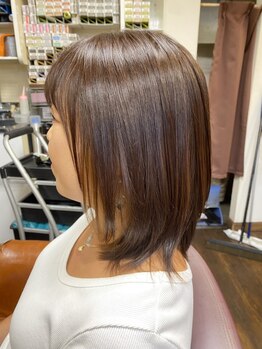 顔周りの似合わせカットで、魅力を最大限に引き出す《BellCherie》ショートカット、レイヤーカットが得意！