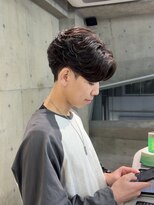 グラント(GRANT)&nbsp;フェザーパーマ/ニュアンスパーマ/毛流れパーマ/メンズパーマ