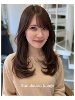 ピュットフラワー(PYT Flower)&nbsp;垢抜け透明感カラー×お顔周り似合わせカット