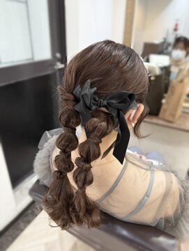 美容堂 玉ねぎツインヘア