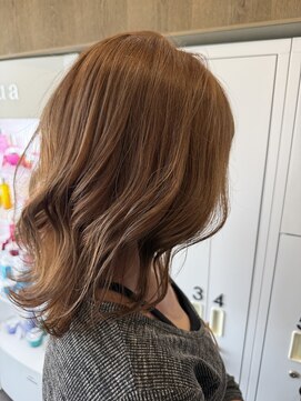 ラーム 宇部高校前店(rame) 髪質改善、ブリーチカラー、レイヤースタイル