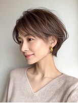 ハーツ(Heart's)&nbsp;白髪ぼかし脱白髪染め大人ショート40代50代60代