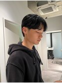 【韓国風】シースルー毛流れセンターパート