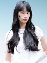 ピークアブー 銀座中央通り(PEEK-A-BOO)&nbsp;ロングヘア顔まわりカット×黒髪