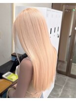 セシルヘアー なんば店(Cecil hair)&nbsp;ホワイトピンクブロンド