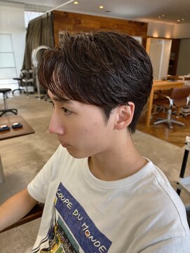 メンズカノエ 山口小郡店(Men's CANOE) 毛流れセンターパート