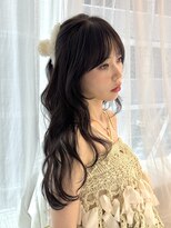 エヌ 大阪梅田茶屋町(enu) 黒髪ロングレイヤーカット