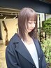 【平日朝10時～限定♪】似合わせカット＋カラー＋3step TR  20900→10800
