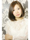 [neos]　 小顔に魅せるシンプルボブ