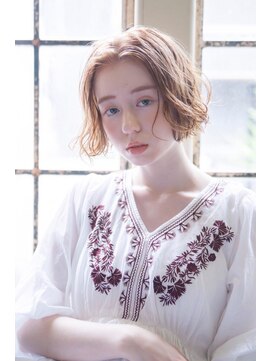 シエナ 渋谷(Siena) Siena切りっぱなしボブ×カッパーベージュ