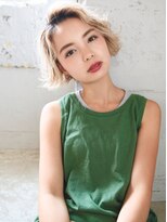 トリップ 香椎(Trip)&nbsp;無造作にかきあげて造る外国人風ブロンドウェーブスタイル♪