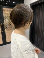 ジエクト 本店(The Ect)&nbsp;小顔ショート×白髪染め×イルミナカラー×透明感カラー