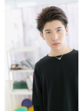 ミック ヘアアンドメイク アップ 駒込店(miq Hair&Make up) 無造作ショートのサイドグラデーション束感カット