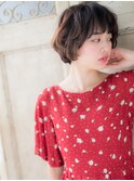 *mod's姪浜*…オン眉小顔ゆるふわカール韓国風マッシュヘアe