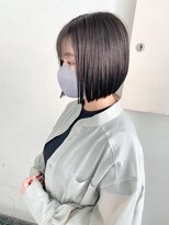 キャンバス バイ ネオリーブ 横浜西口(Canvas by neo.)&nbsp;大人可愛い小顔丸みショートボブ　20代30代40代