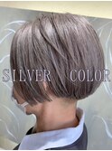 白髪を活かす！シルバーベージュ