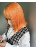 カッパーオレンジ　ワンブリーチ　ジューシーオレンジ