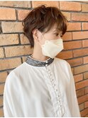 【柔らかい印象】ショート×パーマスタイル☆