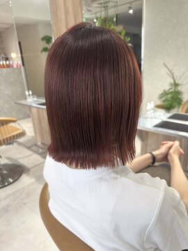 オリ 仙台(Oli) 20代～30代外ハネボブ似合わせナチュラルくびれヘア［仙台］