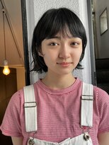 テテコケット(tete coquette)&nbsp;黒髪でもおしゃれに可愛いコンパクトショートマッシュボブ