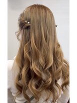 クレア(Crea) お呼ばれ編みおろし　結婚式　アレンジ　パーティーヘアセット