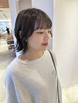 サラビューティーサイト 志免店(SARA Beauty Sight) 【KANATA】20代30代 ミニボブ×ディープグレイ