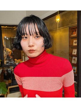 ナループロアオハナ(Nalu pu loa ohana) くせ毛パーマ/癖毛風/クリープパーマ/大きめカール/ボブパーマ