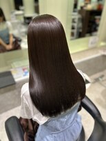 リー 尼崎(Lee)&nbsp;髪質改善艶カラー 艶髪オージュアトリートメント レイヤーカット