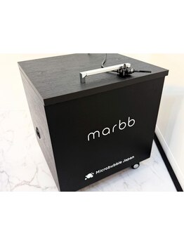 話題のマイクロバブル marbb(マーブ)・頭浸浴導入サロン。頭皮環境を整え頭皮から毛先まで健康な髪へ！