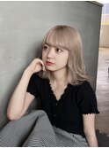 ミルクティーグレージュ