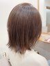 【3カ月以内】カット+オーガニックカラー　　12000　→　11500