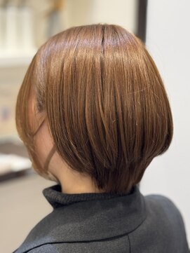 アナザーワールドココン(ANOTHER WORLD cocon) 酸性ストレートで柔らかショートスタイル