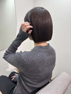 ネウィ 広島(newi) 韓国切りっぱなしボブ/タッセルボブ/顔まわり/ワイドバング