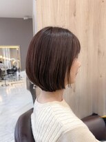 ユウヘアー 千代田橋店(U Hair)&nbsp;丸みボブ/ボブ/暖色カラー/20代/30代/40代