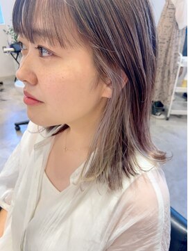 ソト 銀座(soto.) ハイライトカラー/くびれヘア/レイヤーパーマ/ミニボブ[銀座]