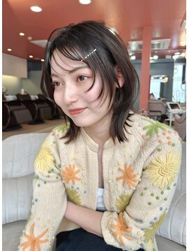 リコバイアフロート(riko by afloat) フェイスレイヤー/顔まわりカット/くびれヘア