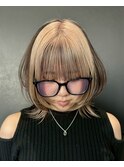 セクションカラー/デザインカラー/ブリーチカラー/表参道/原宿