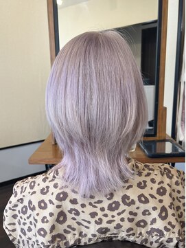 リピュア(Re:PURe) **ホワイト系ホワイトラベンダーダブルカラー**