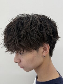 ビカムメンズヘアー 栄店(become men's hair) ルーズパーマ/アイロンセット風/緩めツイストスパイラル/名古屋