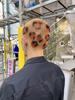 メンズレコ 渋谷(MEN'S LECO)&nbsp;坊主デザインカラー