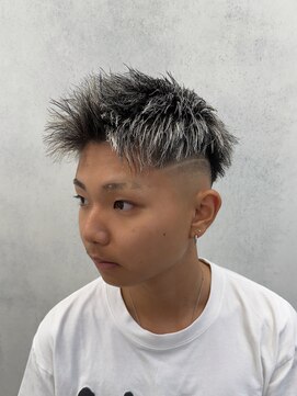 ルースト 西院店(ROOST) パイルツイスト×ホワイトハイライト