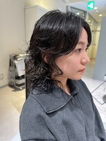 アム(amu)&nbsp;ウルフパーマ/パーマウルフ/ウルフカット/レイヤーパーマ