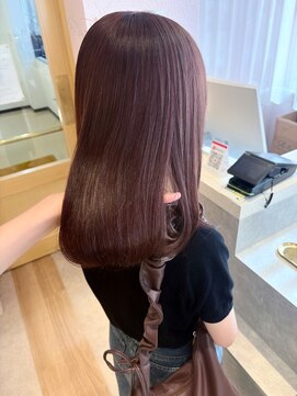 メルク ユニ(merc.uni) ココアベージュピンクブラウンカラー