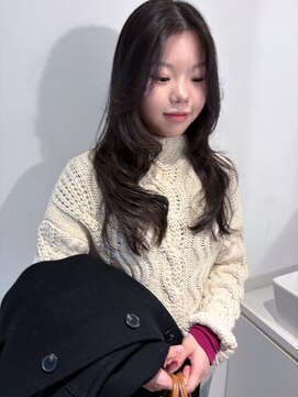 チクロヘアー(Ticro hair) @Luca レイヤーカット× グレージュカラー