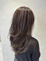 アース 新越谷店(HAIR&MAKE EARTH) 立体感ハイライト/ブリーチデザインカラー