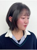 【松戸 アイダ】小顔かわいいボブレイヤー/黒髪ツヤ髪くびれボブ