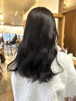 エクテ(ecouter) ノンジアミンカラーのナチュラル地毛風暗髪グレージュ